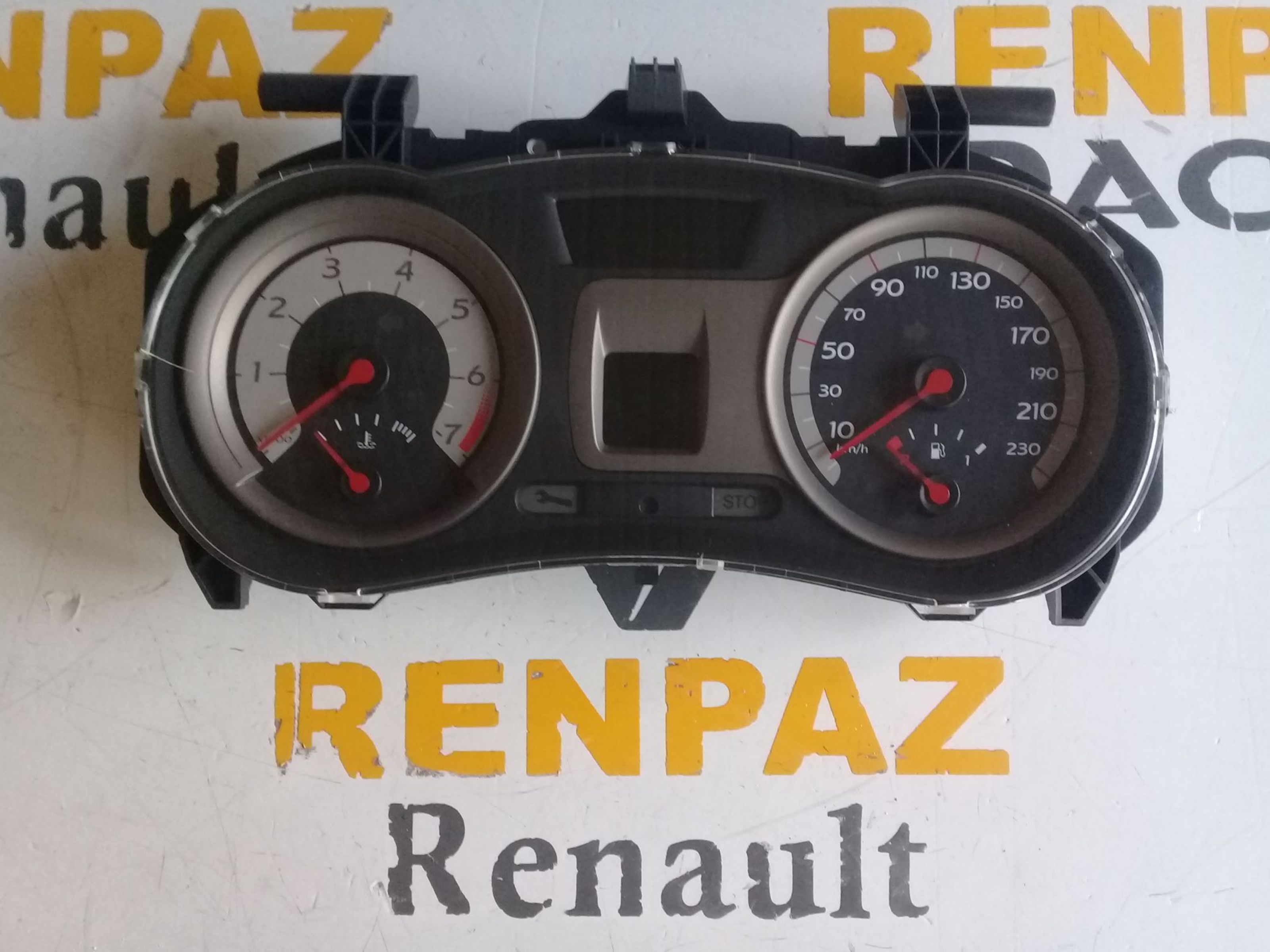 Renpaz Renault Yedek Parca Clio Kilometre G Sterge Tablosu Ile