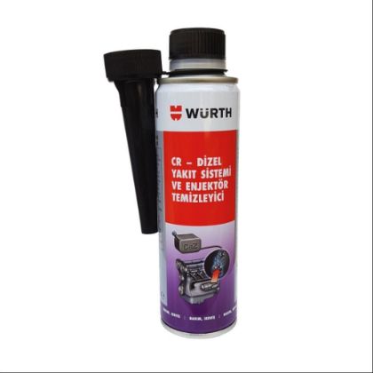 WÜRTH CR - DİZEL YAKIT SİSTEMİ VE ENJEKTÖR TEMİZLEYİCİ 300 ML