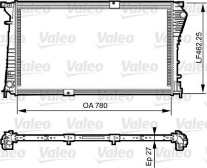 RENAULT TRAFİC II 2.0 DCİ MOTOR RADYATÖRÜ M9R 8200465488 - 734931