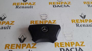 MERCEDES C180/190E/200E/E200/S320 SÜRÜCÜ HAVA YASTIĞI SİYAH A1404600068 - YP25YC1DBXW