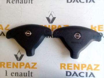 OPEL ASTRA G/ZAFİRA A/CORSA C SÜRÜCÜ AİRBAG KAPAĞI 1242350-90437333