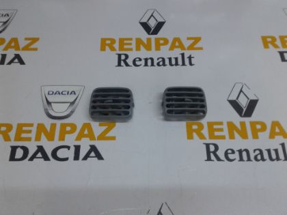  RENAULT CLİO TORPİDO ORTA HAVALANDIRMA IZGARASI GRİ 7702258376 - 7702258375